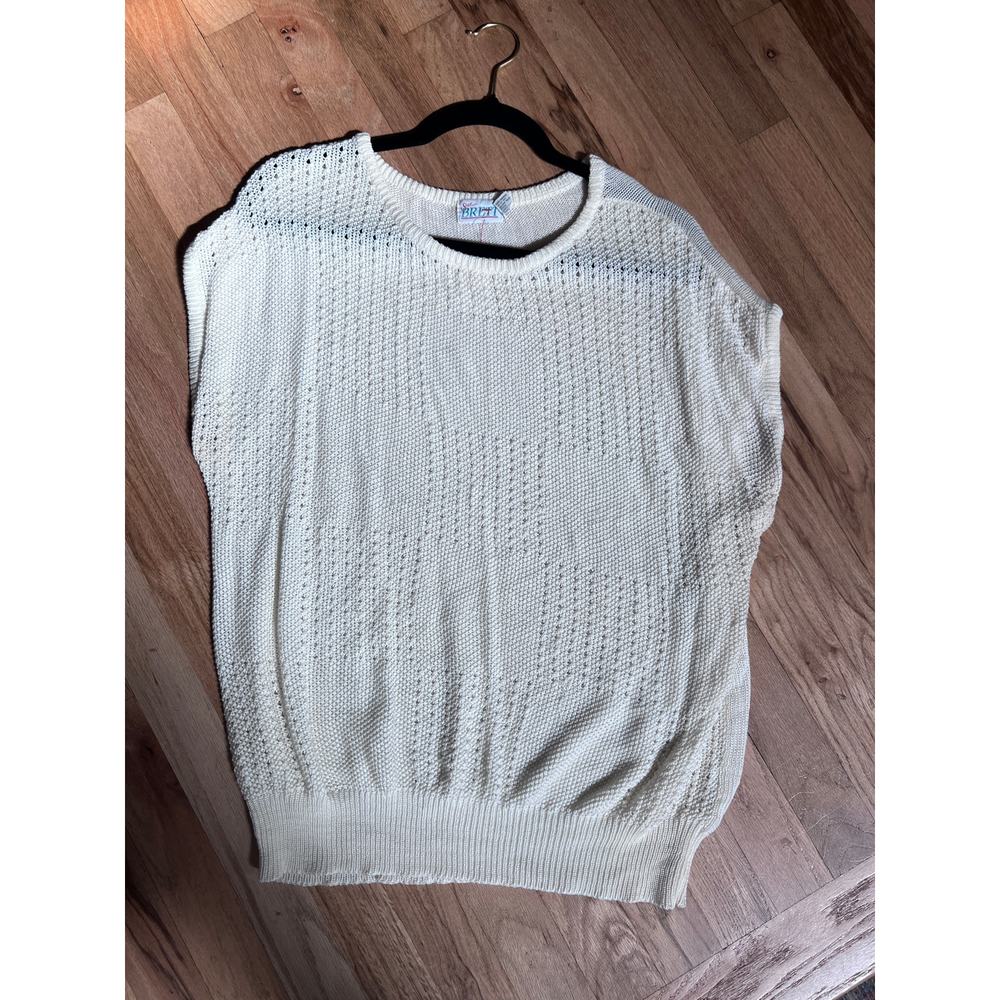 Vintage Sue Brett Knit Sweater, Size Lg/XL